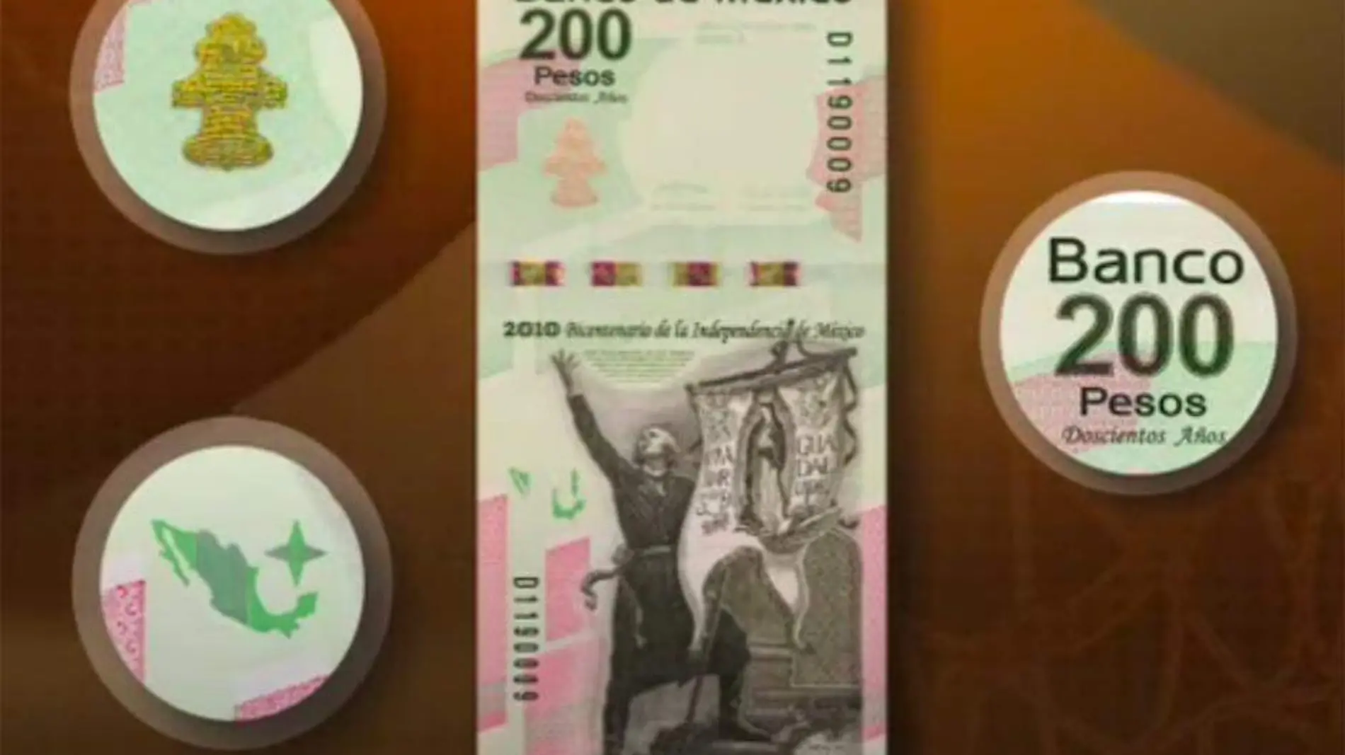 Billete 200 vale 15 mil